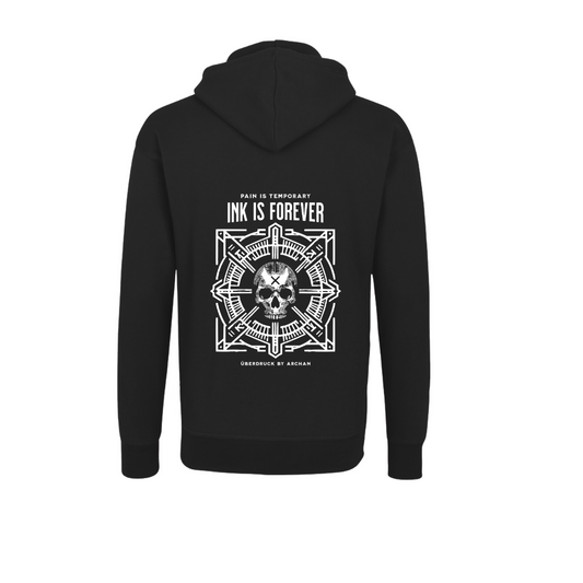 Männer Zoodie Ink&Soul "Skull"