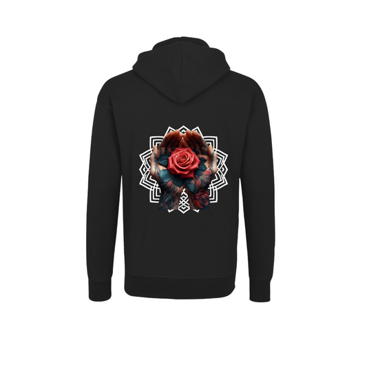 Männer Zoodie Ink&Soul "RoseTattoo"