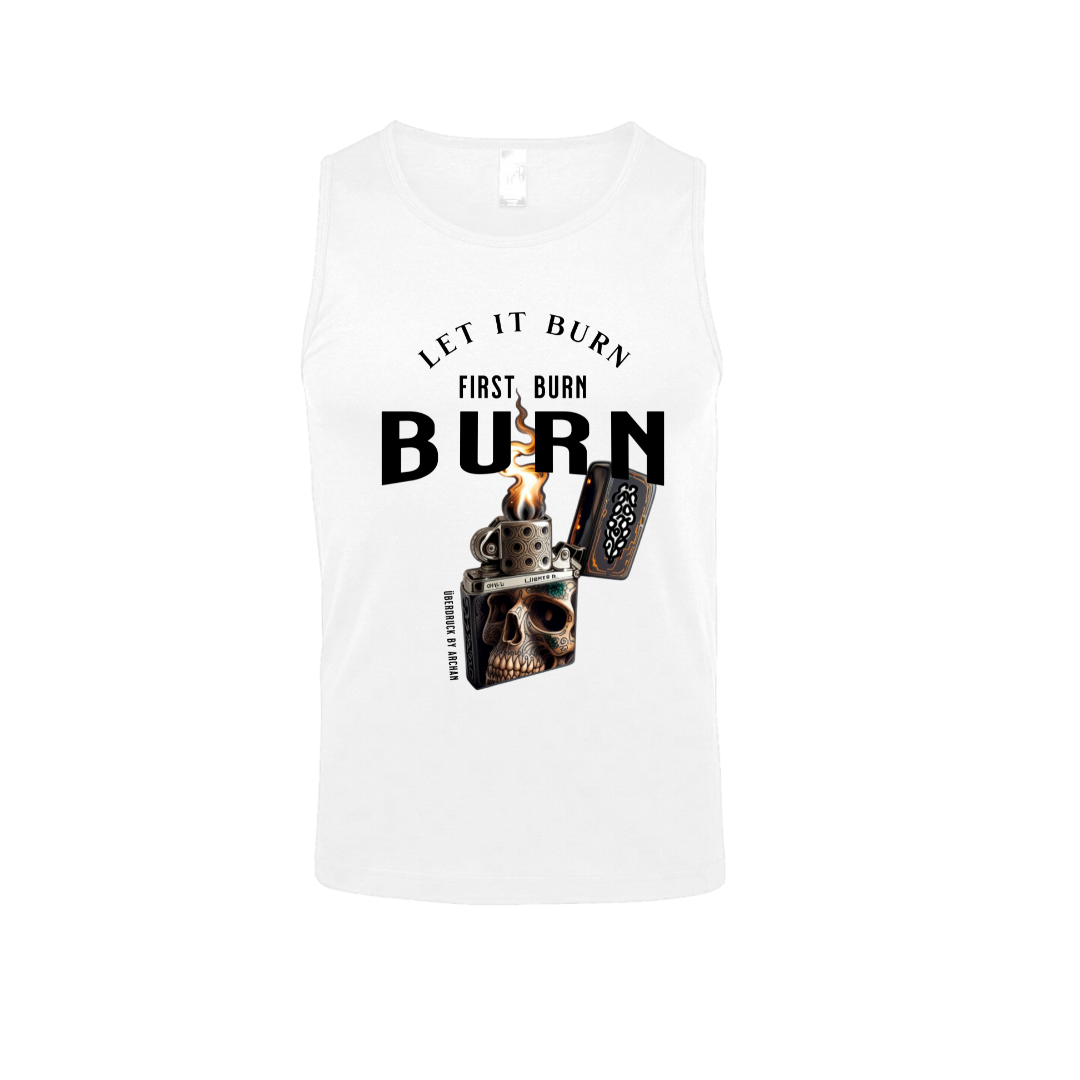 Männer TankTop Ink&Soul "burn"