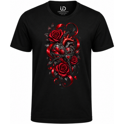 Frauen T-Shirt "Heart in Chain"