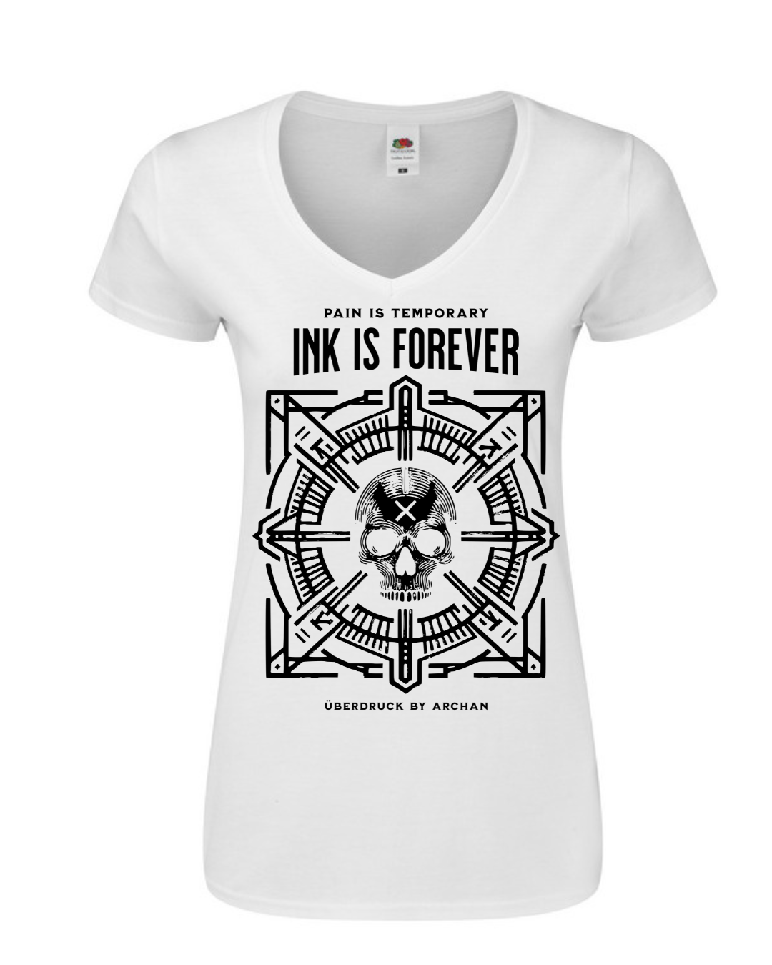 Frauen T-Shirt Ink&Soul VN "Skull"