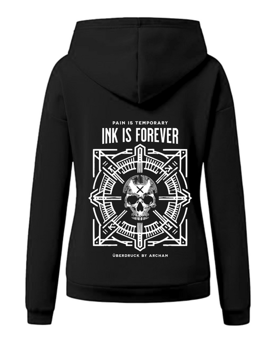 Frauen Hoodie Ink&Soul "Ink Skull"