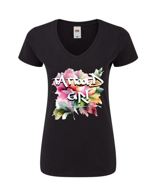 Frauen T-Shirt Ink&Soul VN "TattooedGirl"