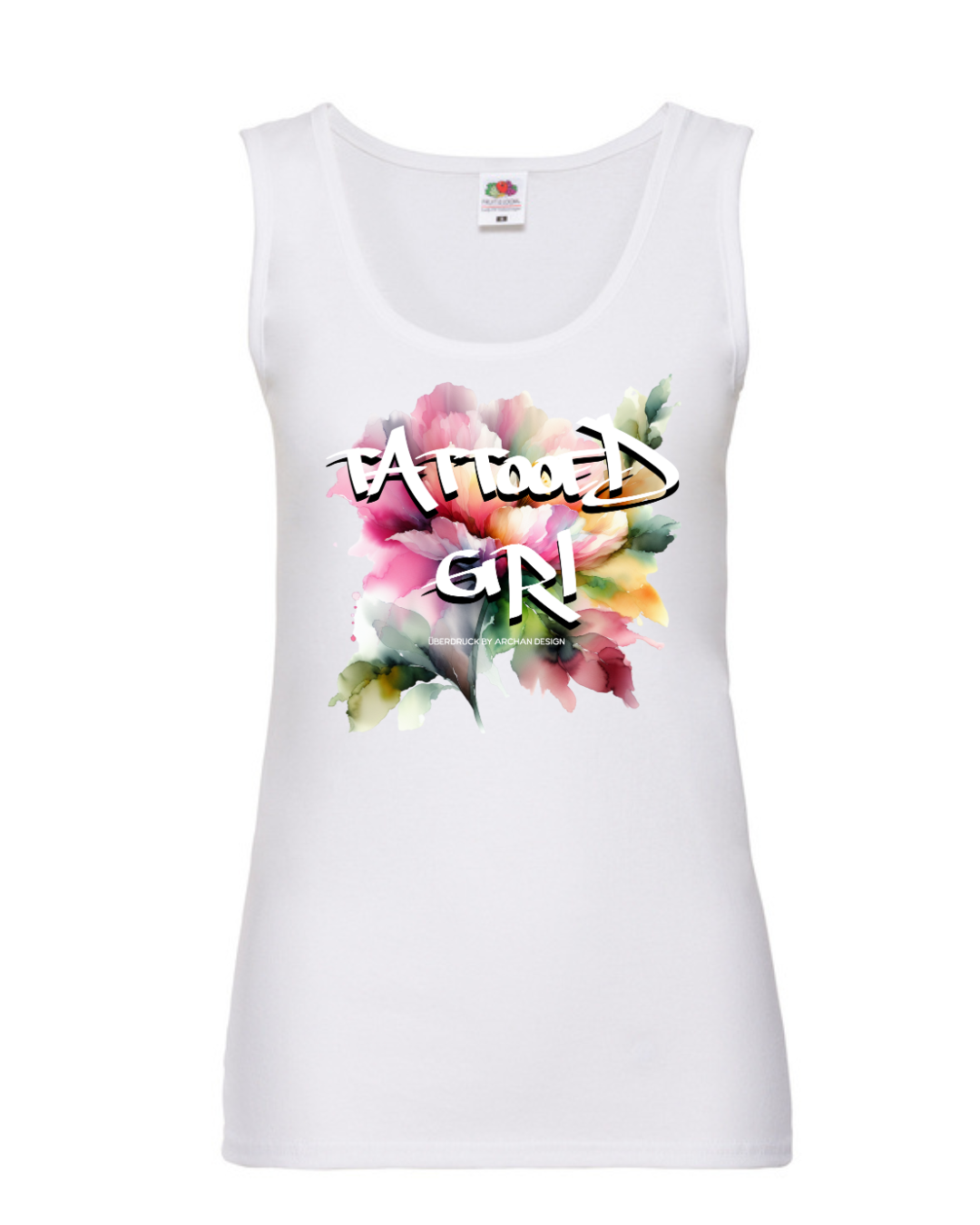 Frauen TankTop Ink&Soul "TattooedGirl"