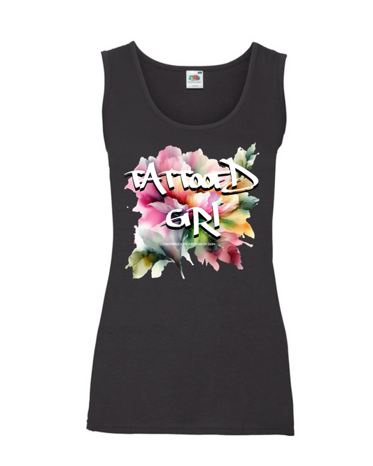 Frauen TankTop Ink&Soul "TattooedGirl"