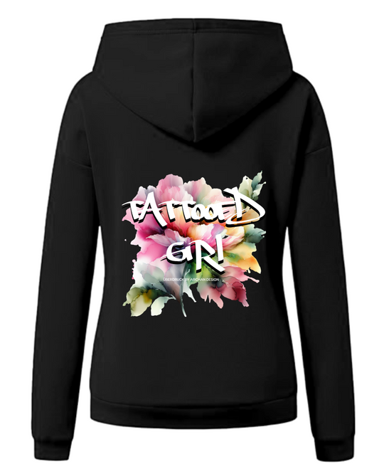Frauen Hoodie Ink&Soul "Tattooed Girl"
