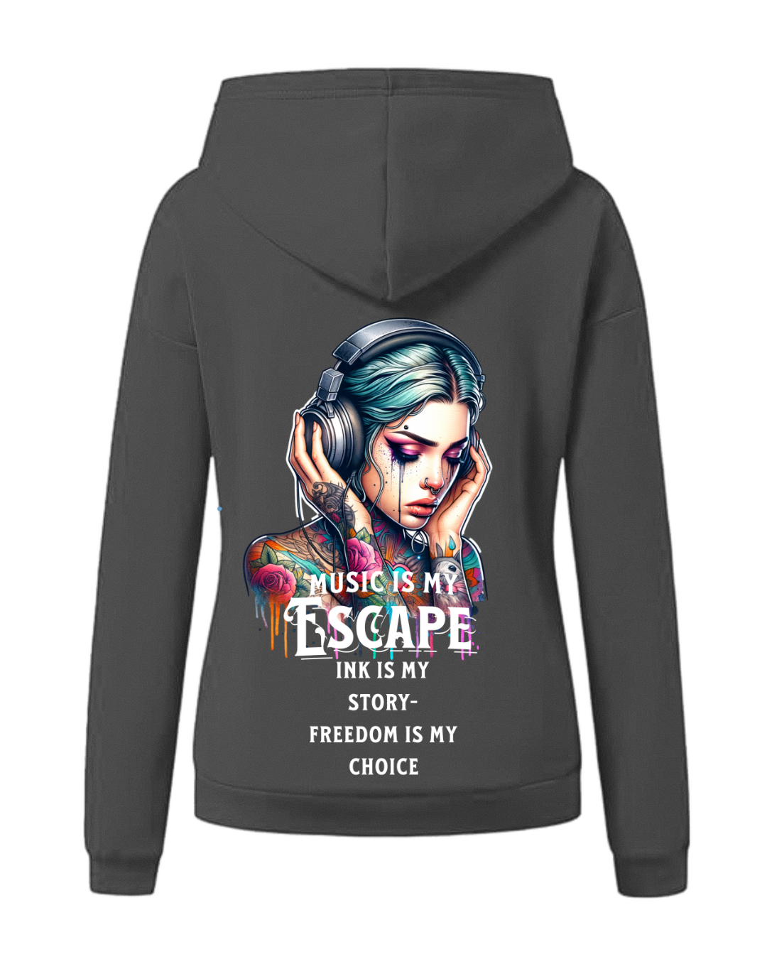 Frauen Zoodie Ink&Soul "InkedGirl"