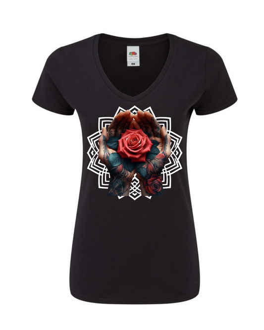 Frauen T-Shirt Ink&Soul VN "RoseTattoo"