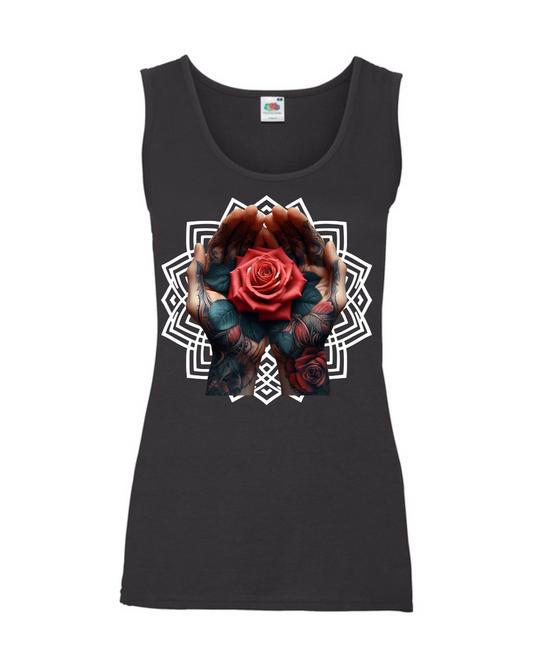 Frauen TankTop Ink&Soul "RoseTattoo"