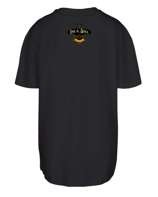 T-Shirt Ink&Soul Oversize "Inked Girl"