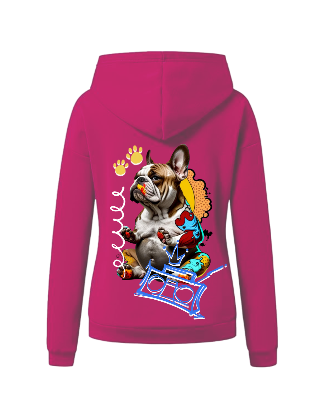 Frauen Hoodie eANDe "Dog"