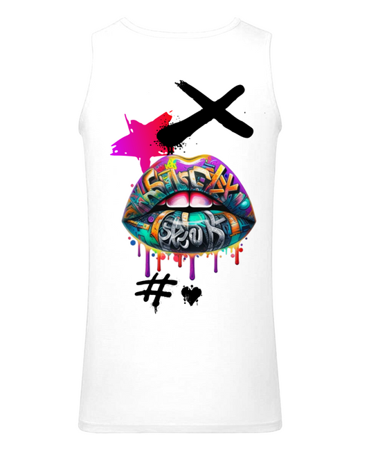 Männer TankTop eANDe "Lips"