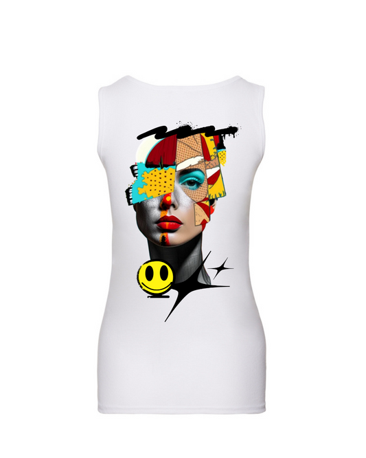 Frauen TankTop eANDe "smile"