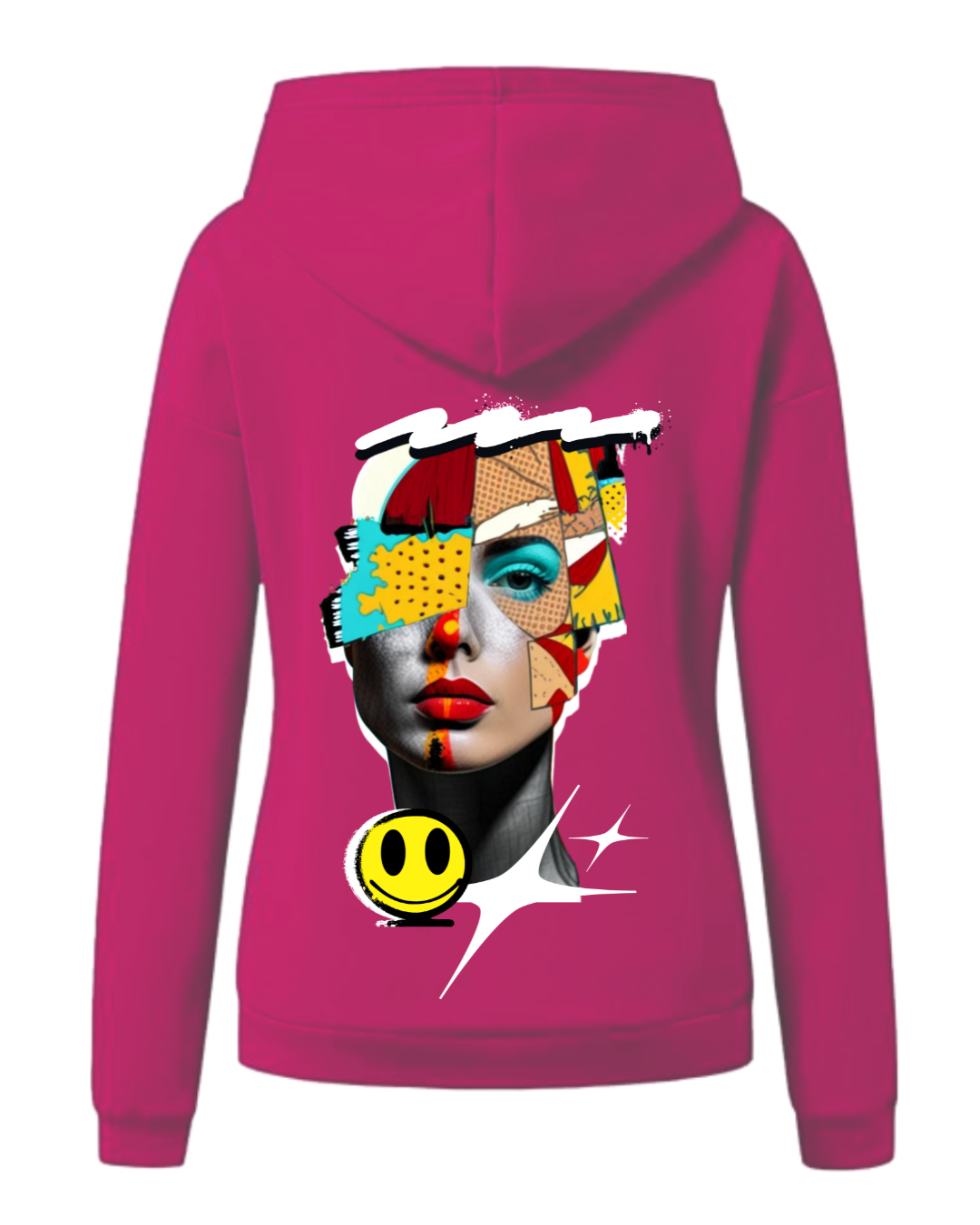 Frauen Hoodie eANDe "smile"