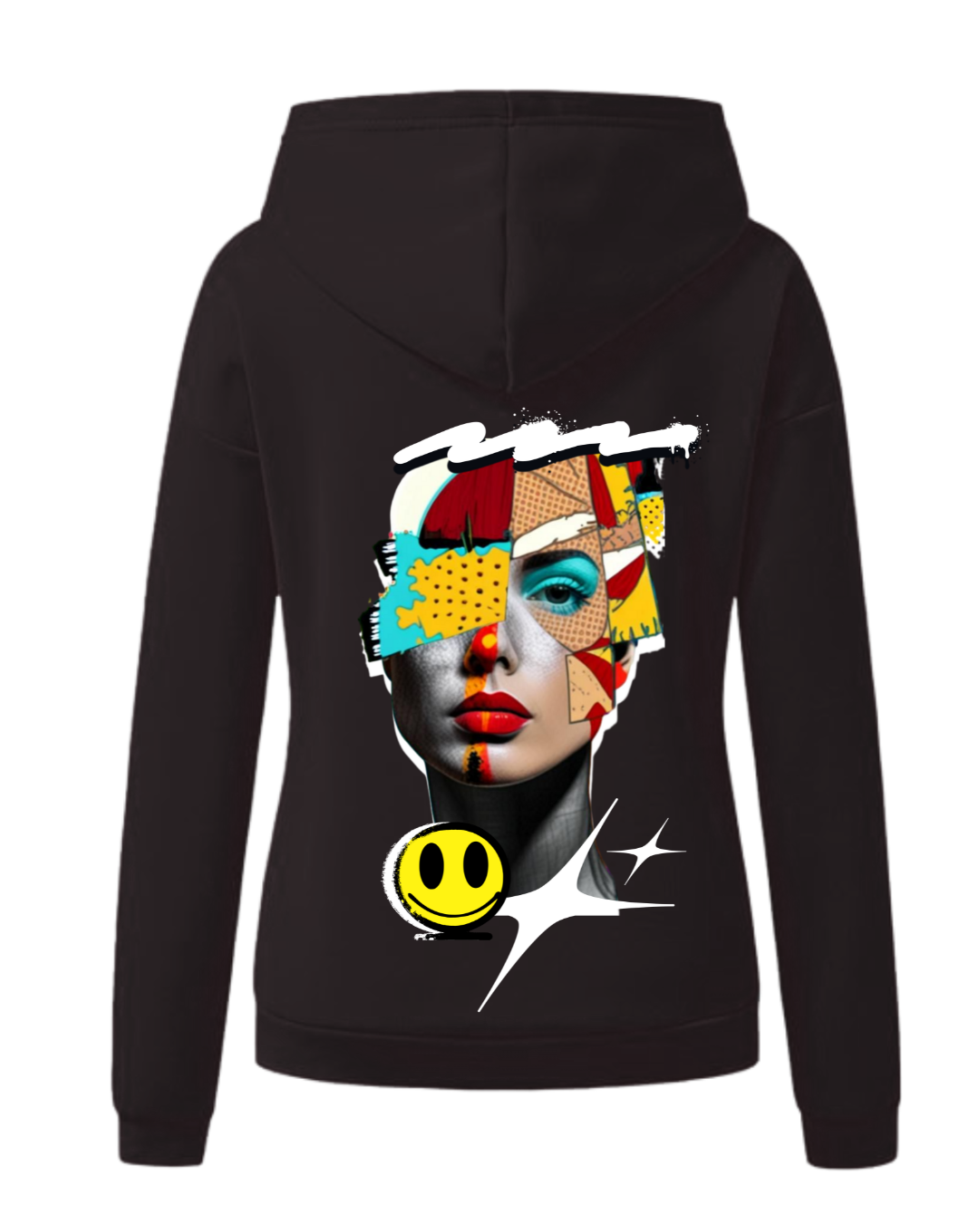 Frauen Hoodie eANDe "smile"