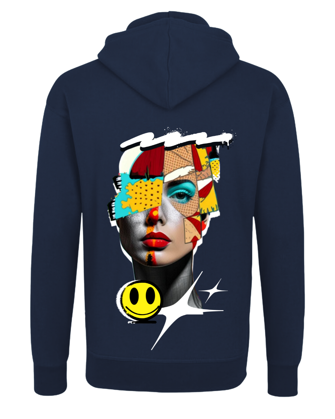 Männer Hoodie eANDe "smile"