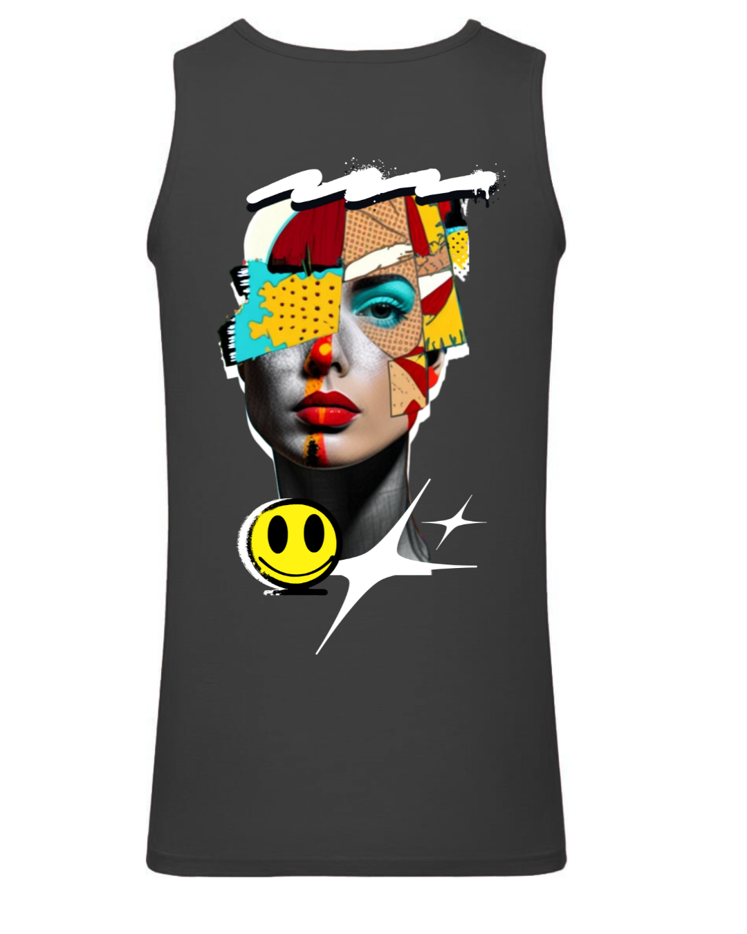 Männer TankTop eANDe "smile"