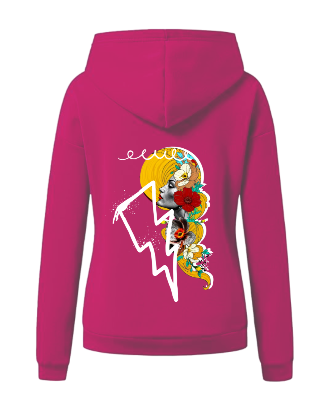 Frauen Hoodie eANDe "moon"