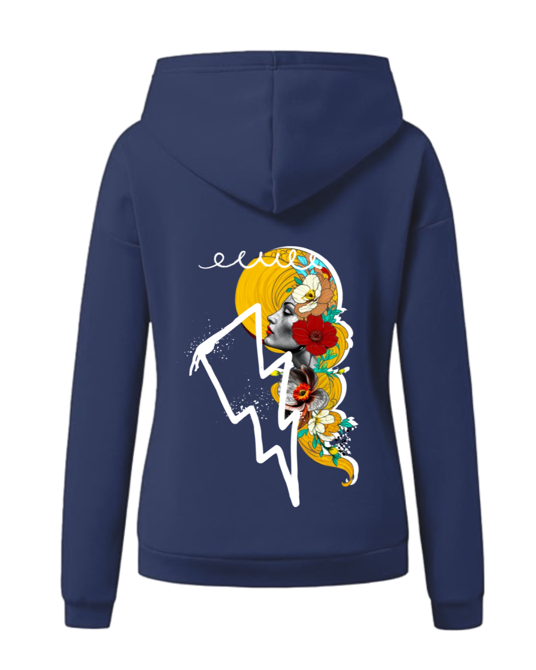 Frauen Hoodie eANDe "moon"