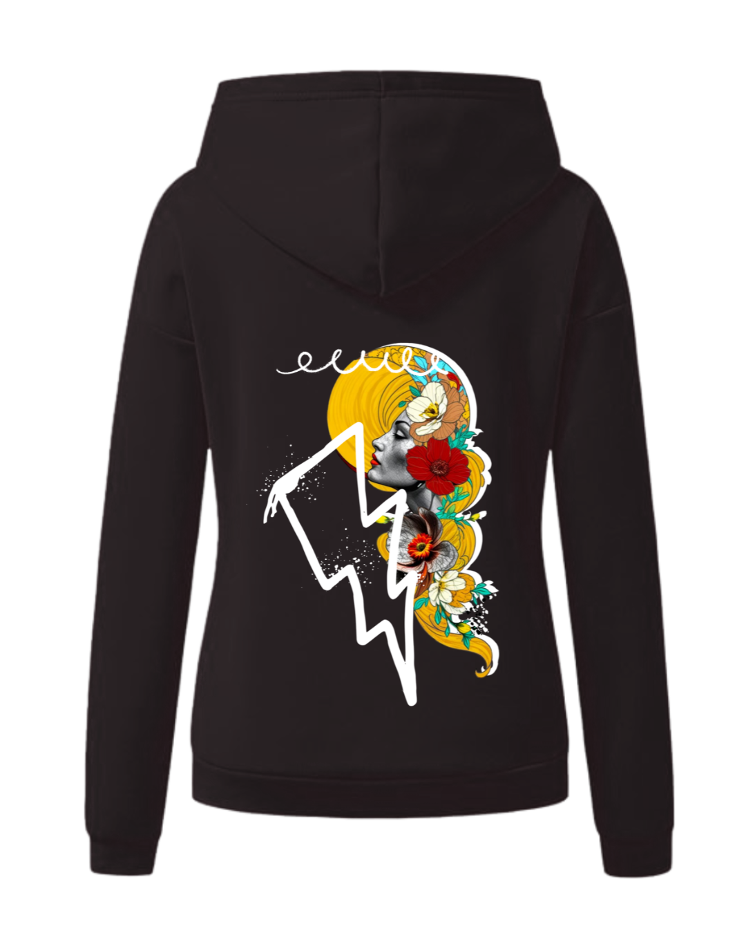 Frauen Hoodie eANDe "moon"
