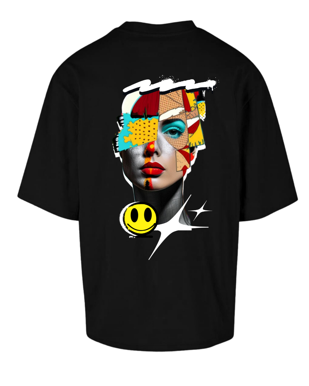 T-Shirt eANDe Oversize "smile"