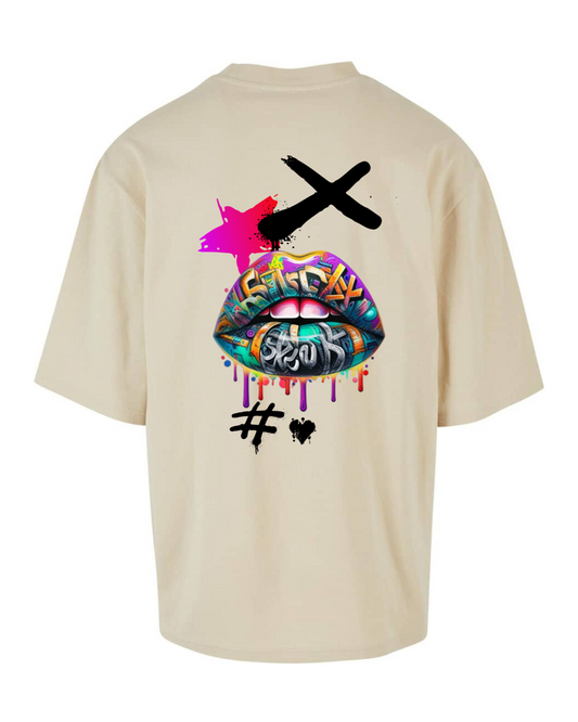 T-Shirt eANDe Oversize "lips"
