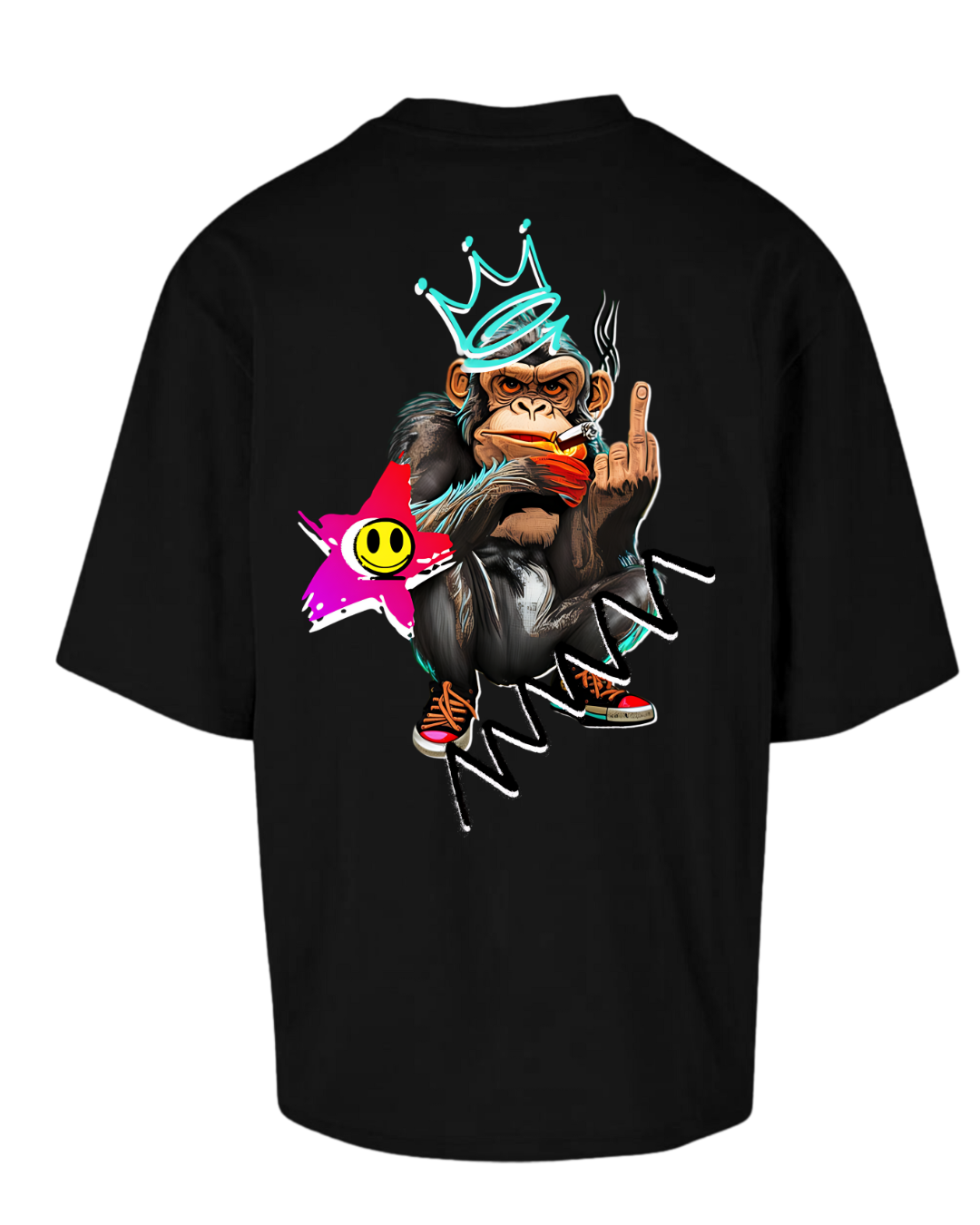 T-Shirt eANDe Oversize "monkey"