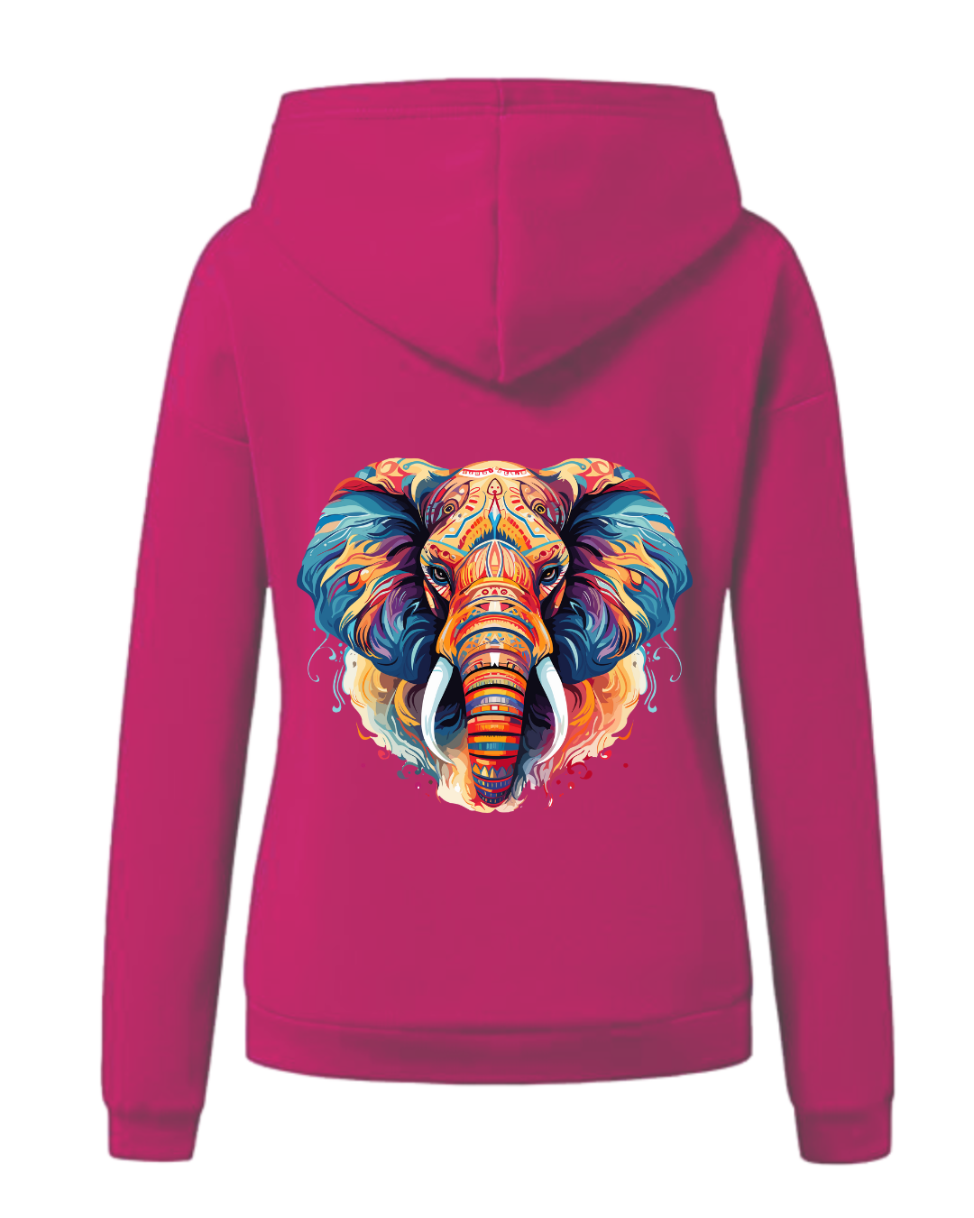 Frauen Hoodie LD "elefant"