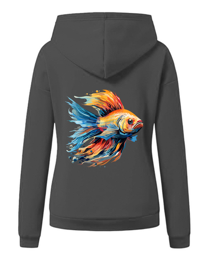 Frauen Zoodie LD "fish"