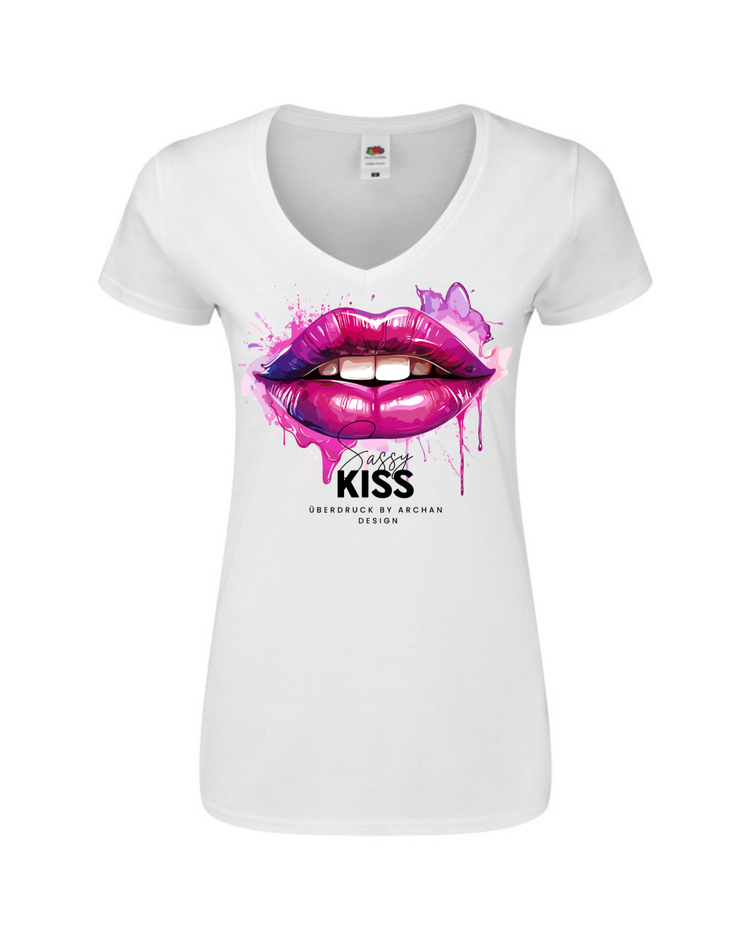 Frauen T-Shirt LD VN "lips"
