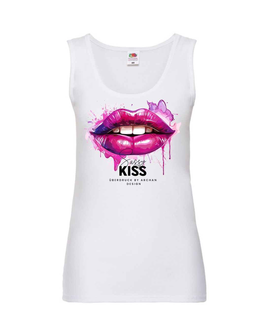 Frauen TankTop LD "lips"