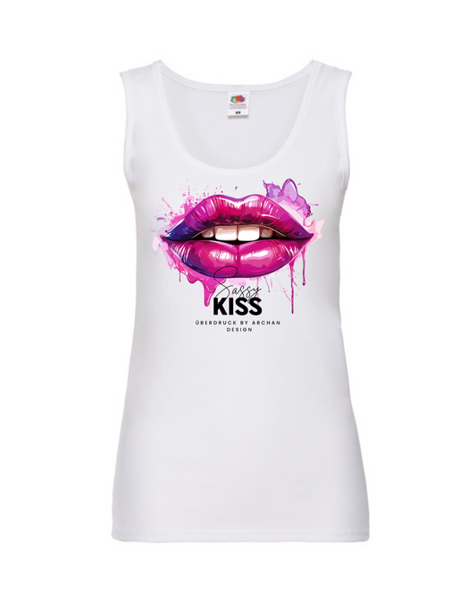 Frauen TankTop LD "lips"