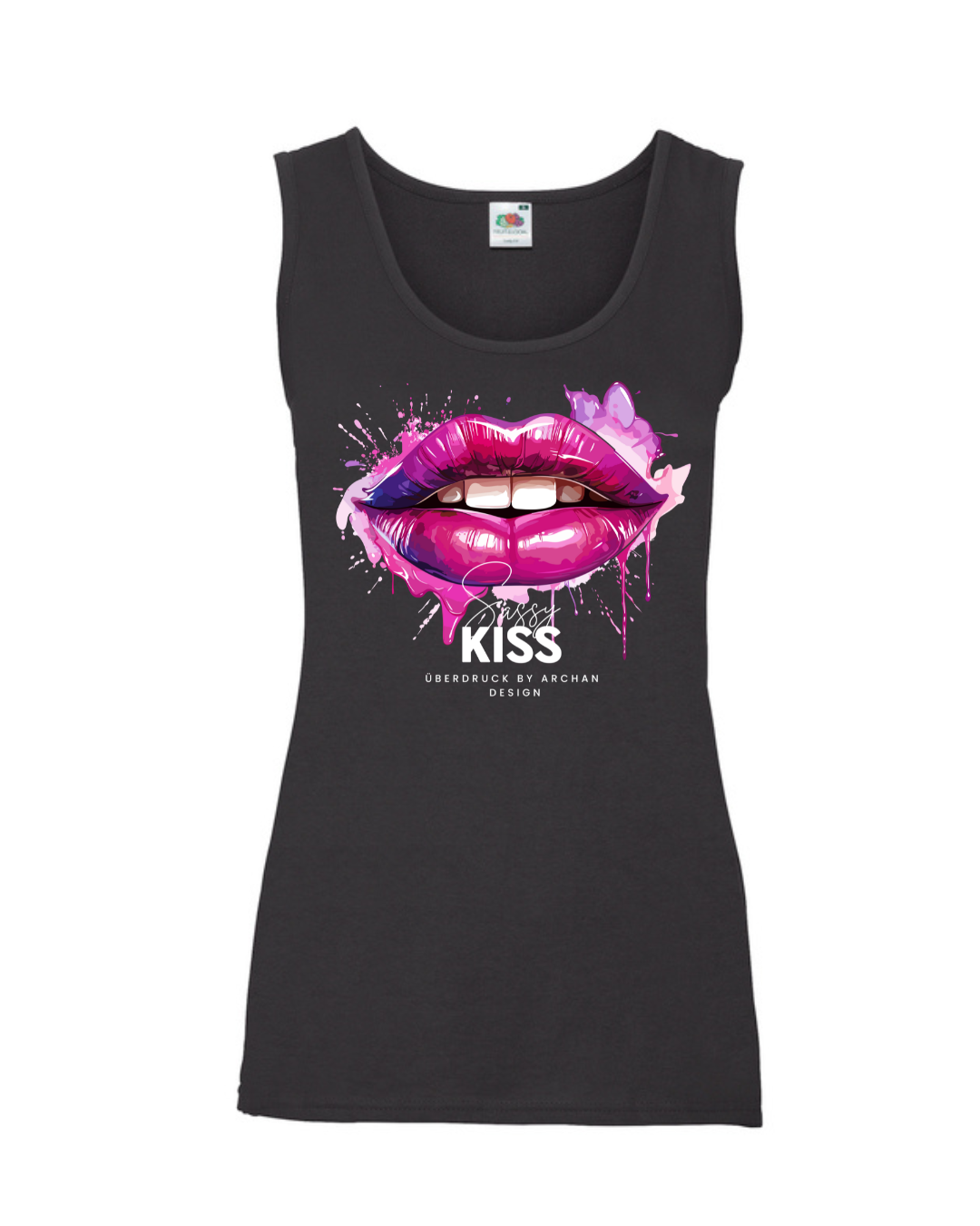 Frauen TankTop LD "lips"