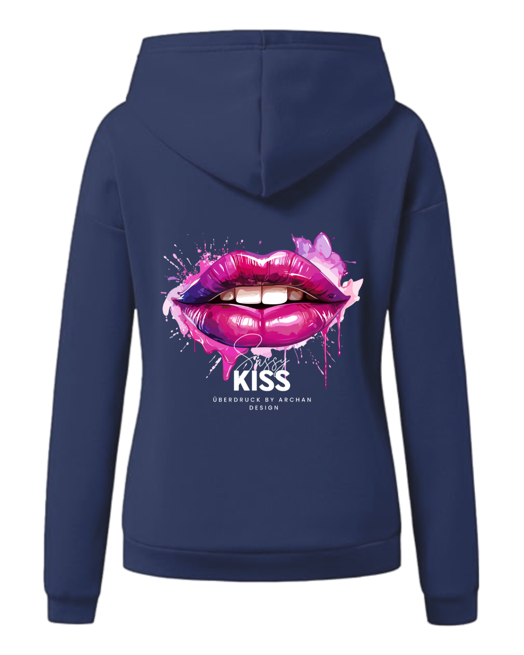 Frauen Hoodie LD "lips"