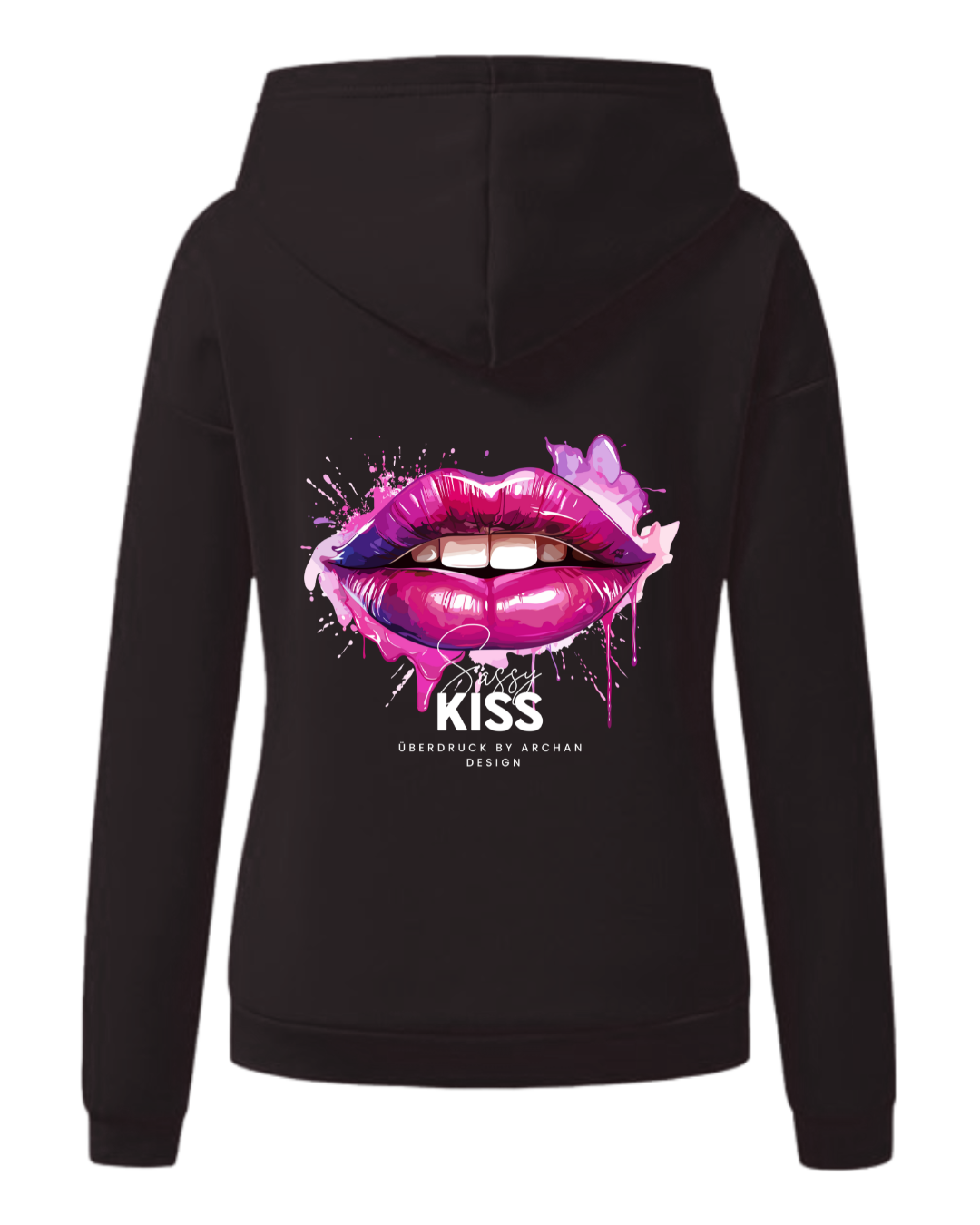 Frauen Hoodie LD "lips"