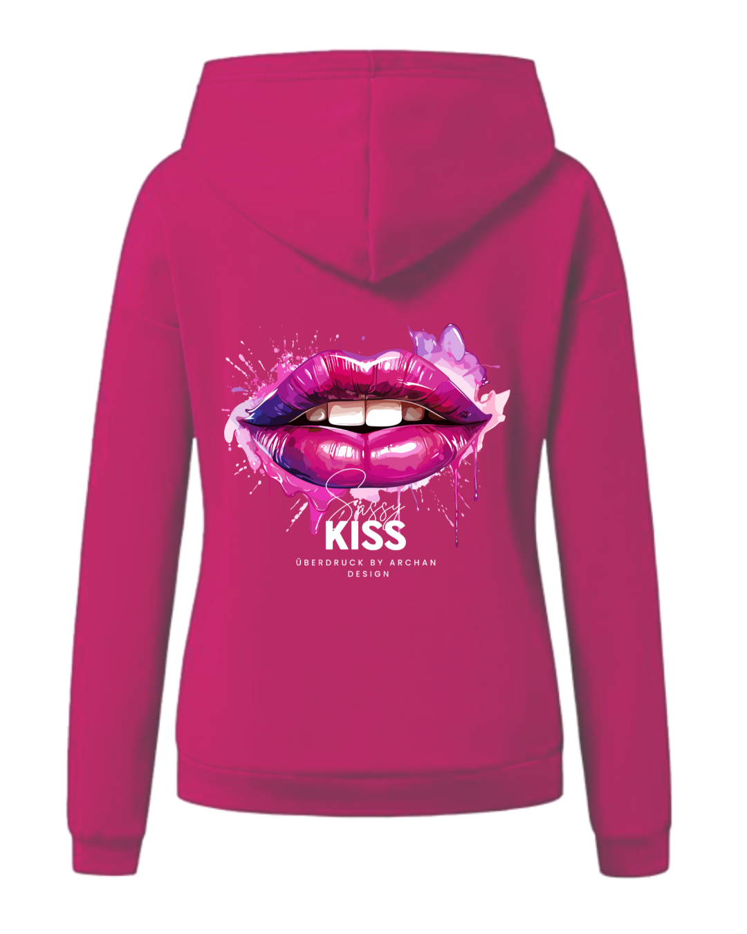 Frauen Hoodie LD "lips"