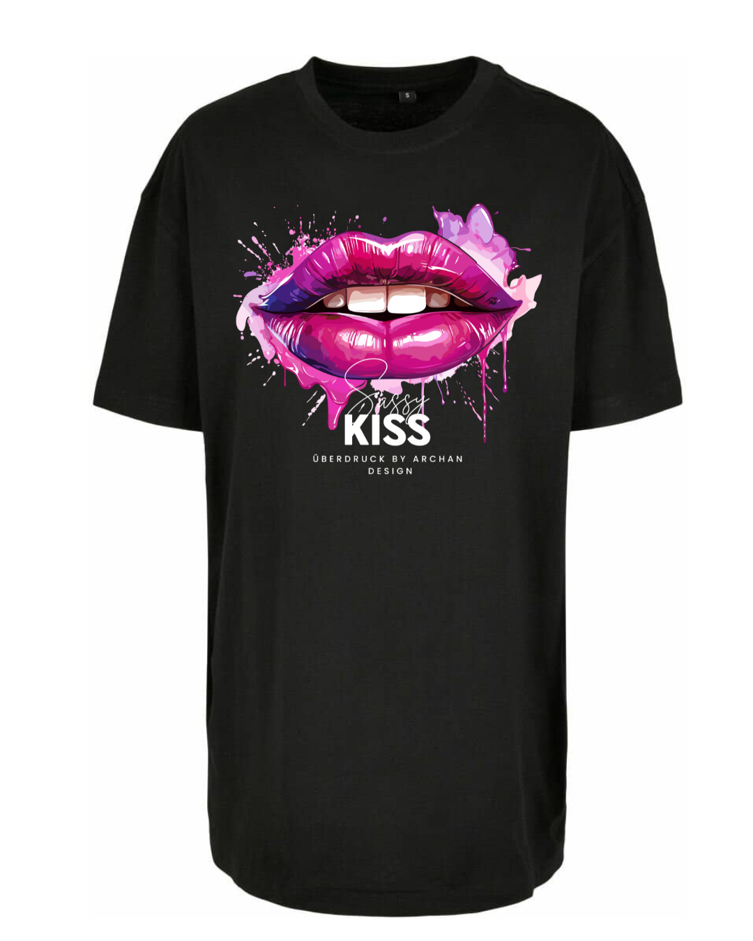 T-Shirt LD Oversize "lips"