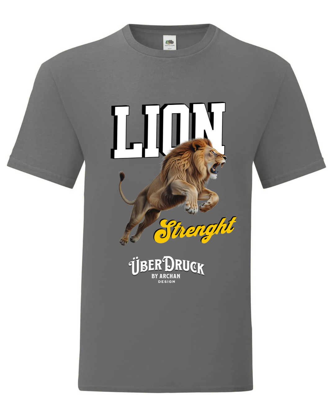 Männer T-Shirt LD RN "Lion"