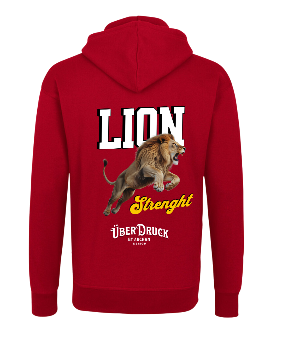 Männer Hoodie LD "Lion"