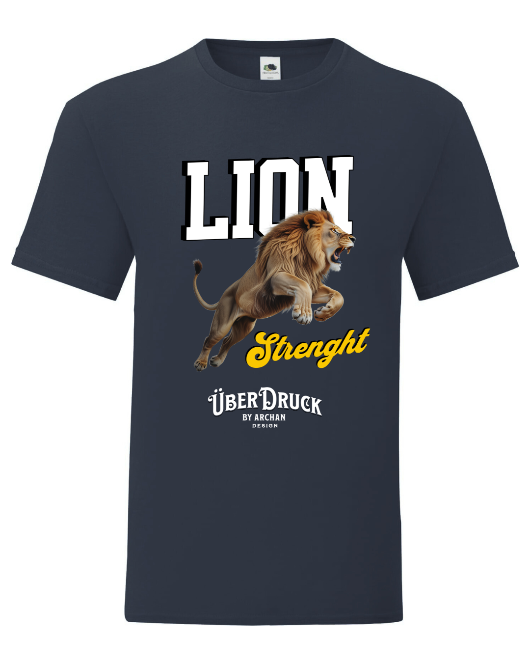 Männer T-Shirt LD RN "Lion"