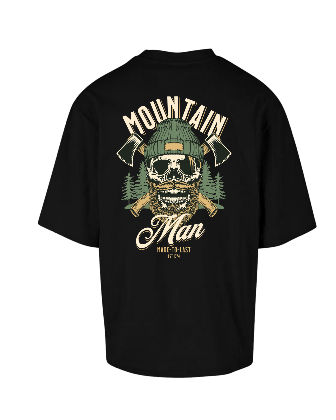 T-Shirt LD Oversize "MountainMan"