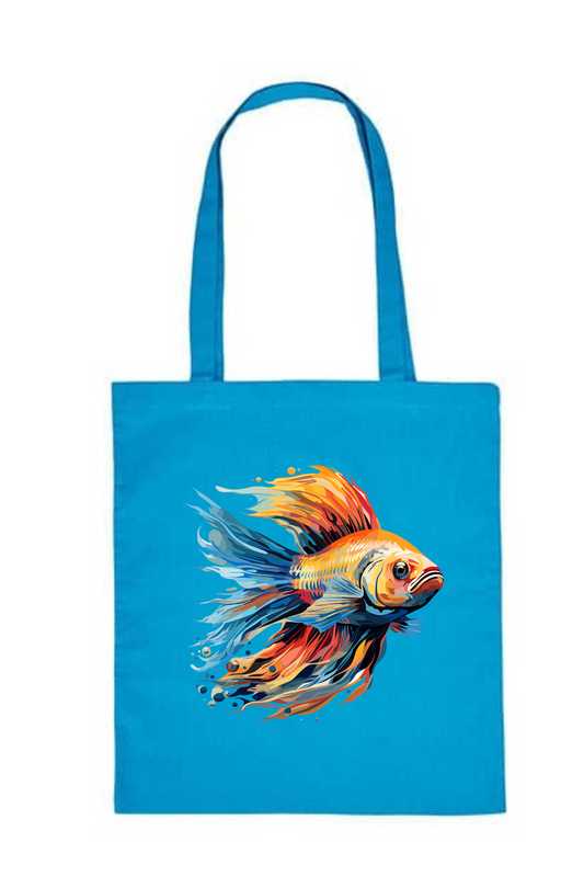 Baumwolltasche Fish Rucksack&Taschen