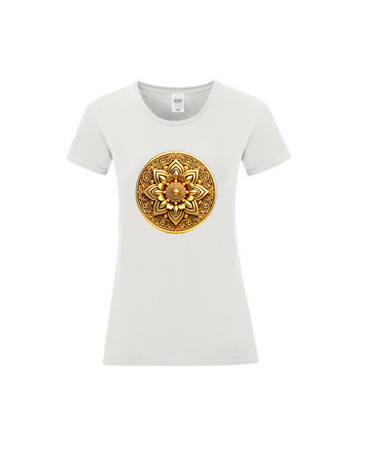 Frauen T-Shirt LD RN "gold"