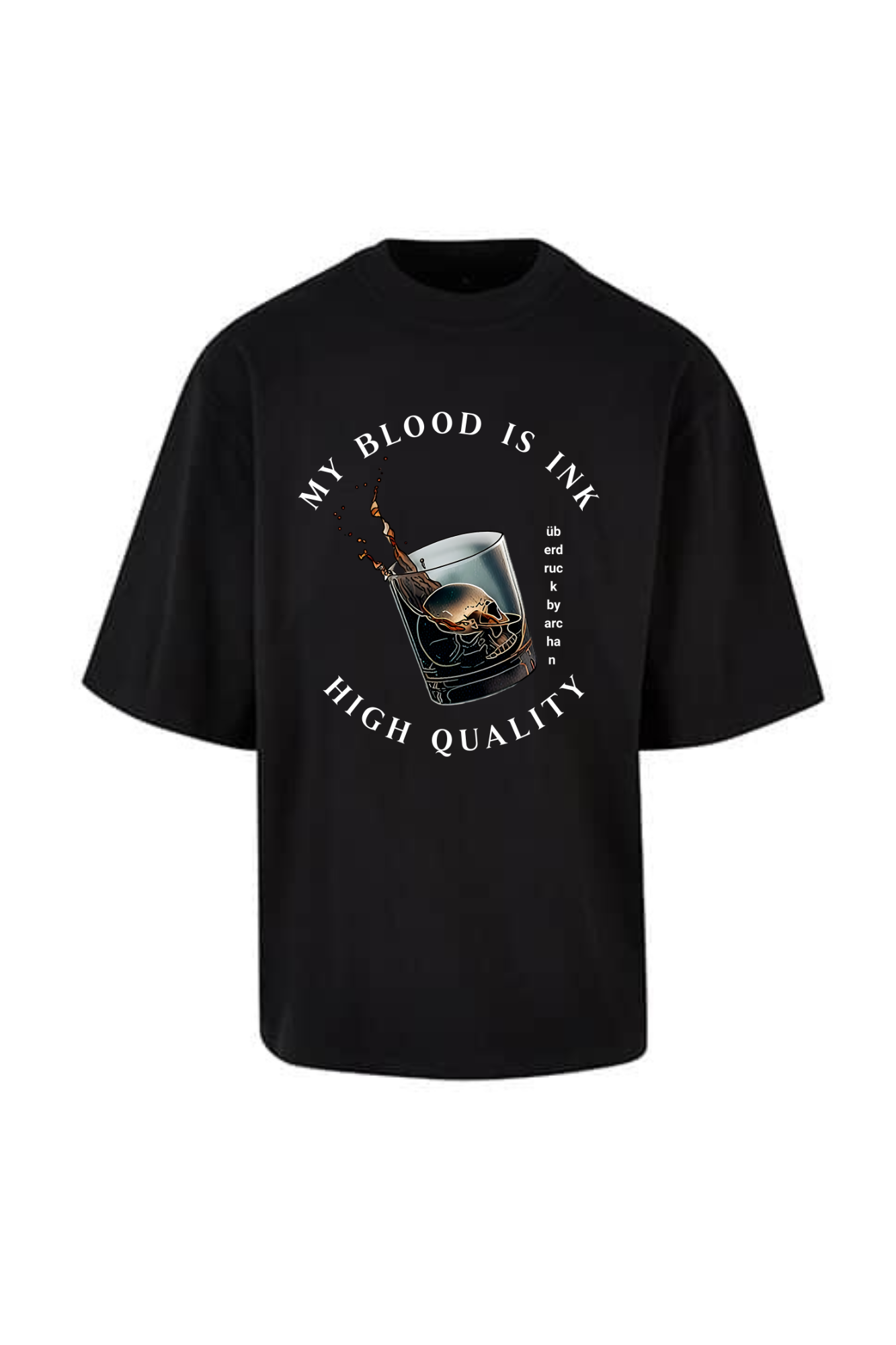 T-Shirt Ink&Soul Oversize "whiskey"