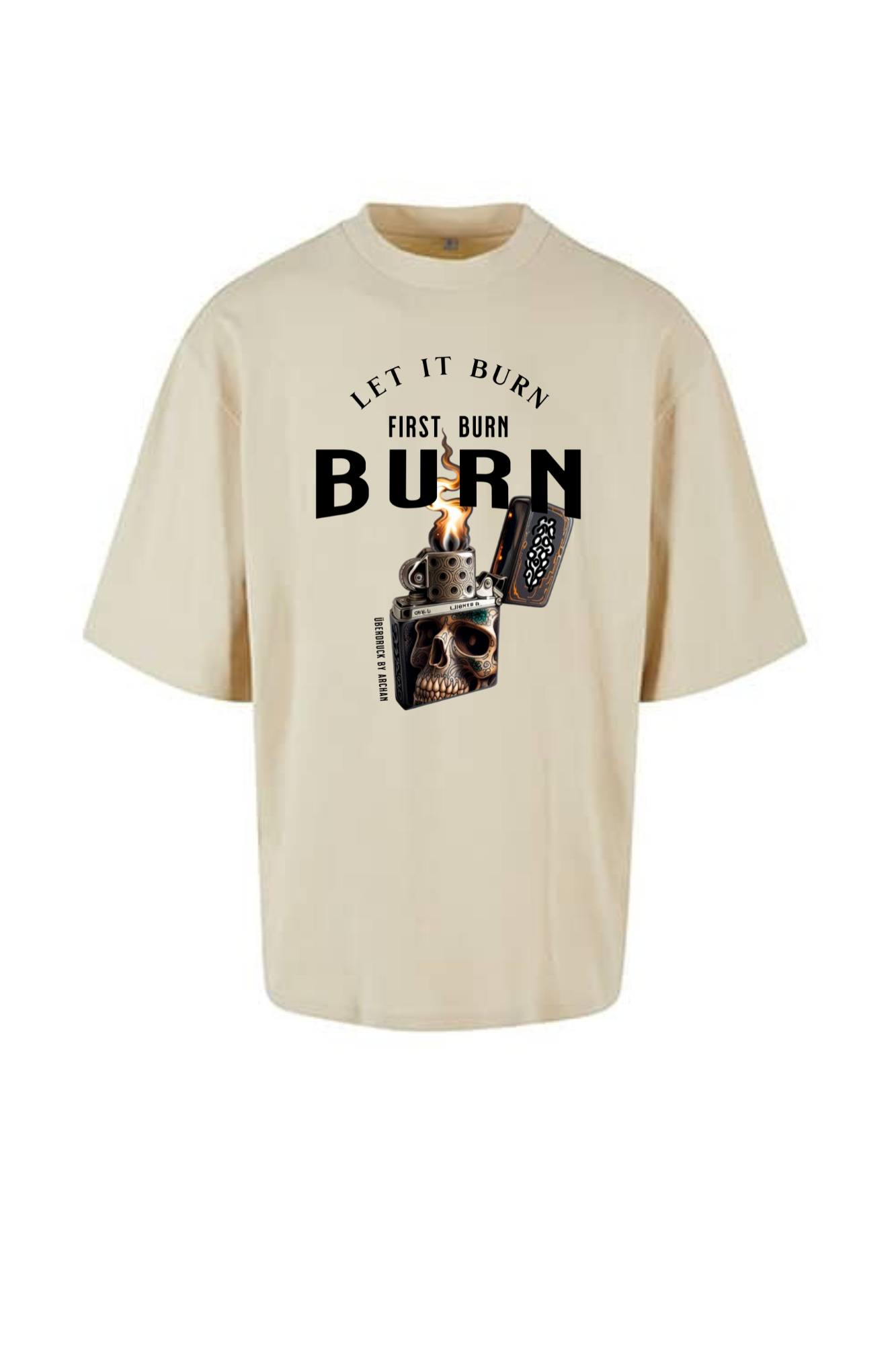 T-Shirt Ink&Soul Oversize "burn"