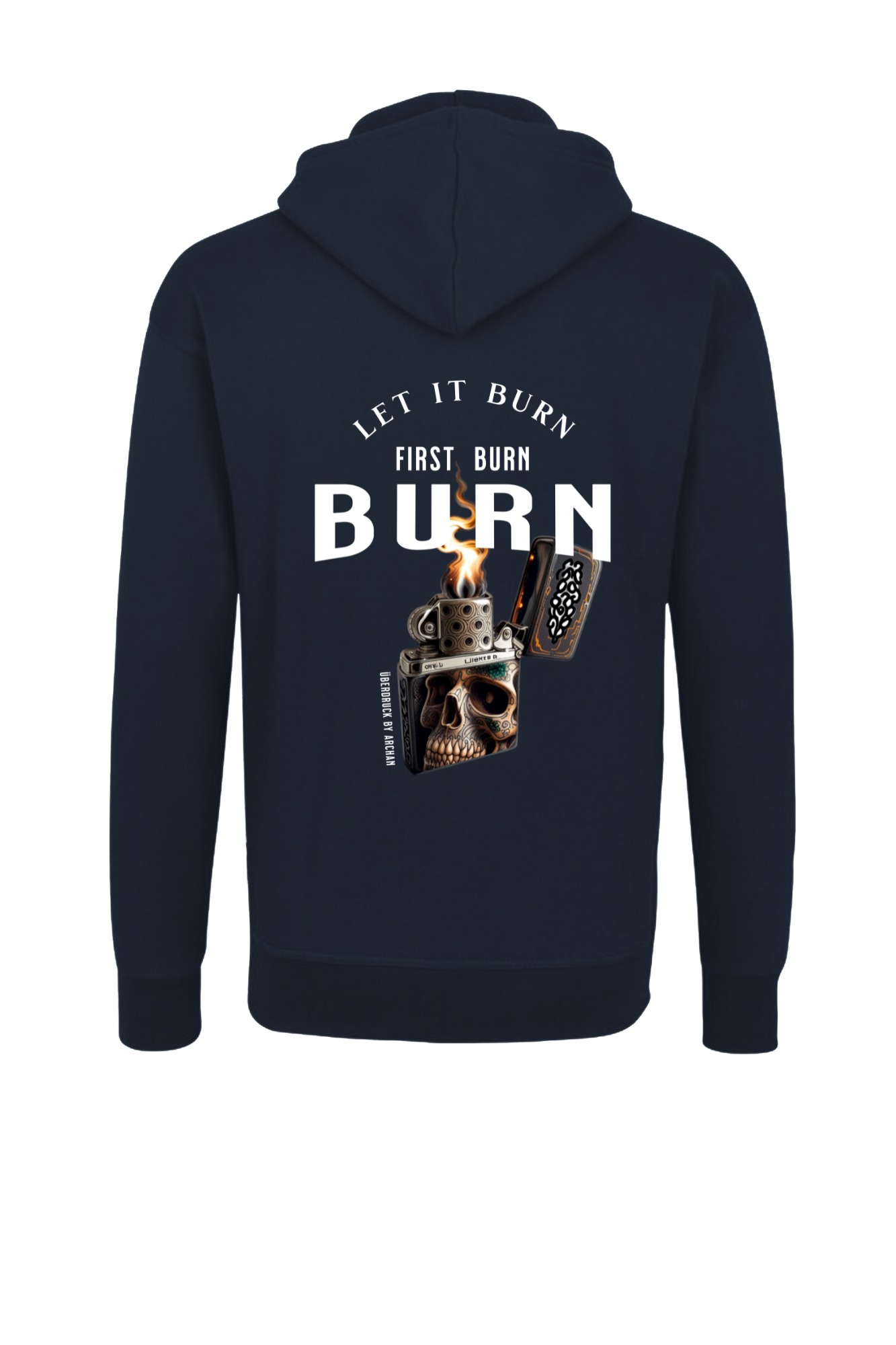 Männer Zoodie Ink&Soul "burn"