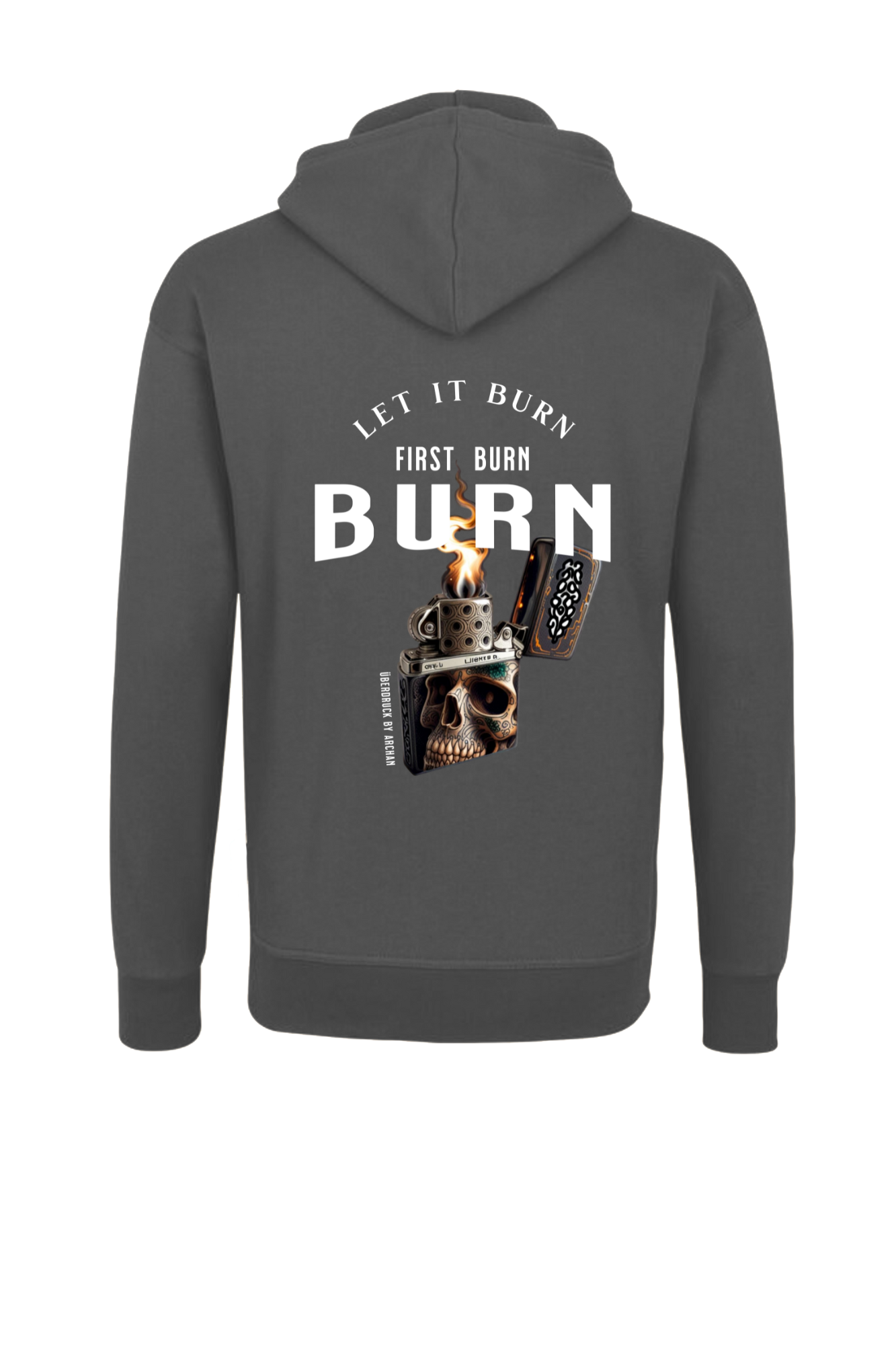 Männer Zoodie Ink&Soul "burn"