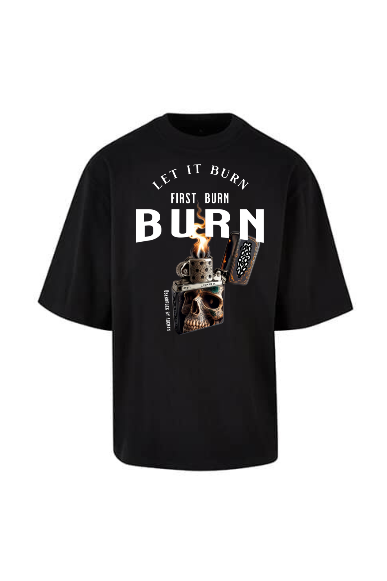 T-Shirt Ink&Soul Oversize "burn"