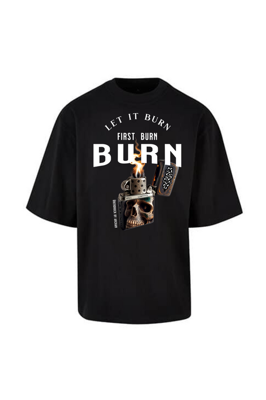 T-Shirt Ink&Soul Oversize "burn"
