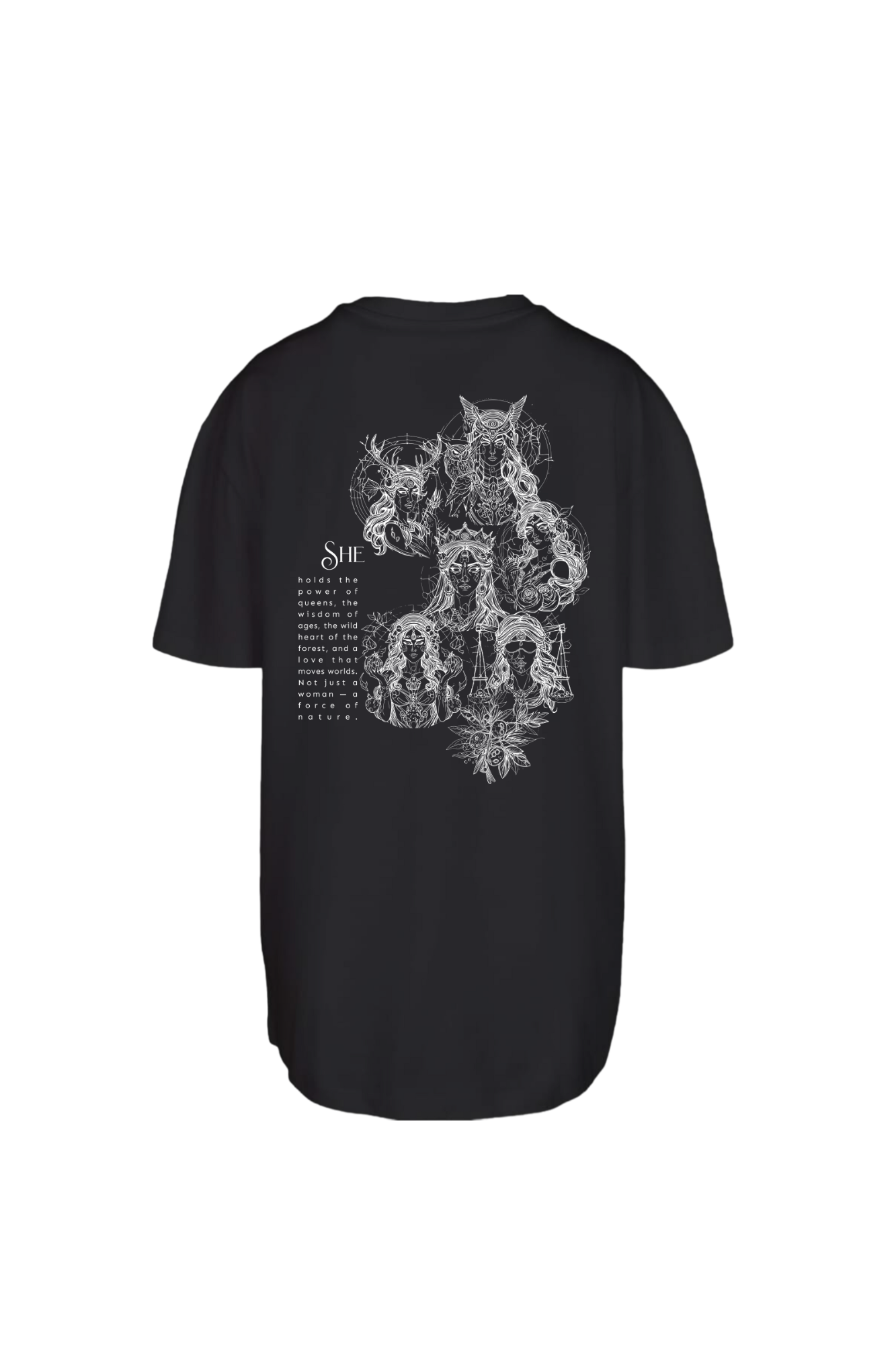 T-Shirt LD Oversize "she"